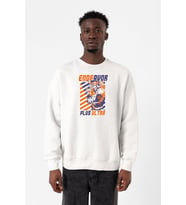My Hero Academi Anime Endeavor Plus Ultra Beyaz Erkek 2ip Sweatshirt