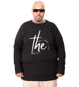 Mode XL Erkek Uzun Kol T-Shirt THE SED U25103