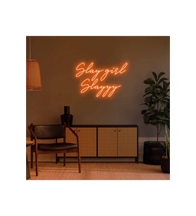 Slay girl Slayyy Yazılı Neon Tabela