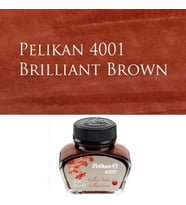 Pelikan 4001 Dolmakalem Mürekkebi 30 ml. KAHVERENGİ 