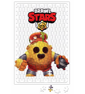 Brawl Stars Mecha Spike Puzzle 240 Parça Yapboz