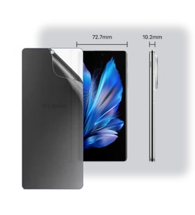 SChitec VIVO X Fold 3 Uyumlu Dış Ekran Hayalet Privacy Hidrojel Ekran Koruyucu