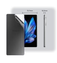 SChitec VIVO X Fold 3 Uyumlu Dış Ekran Hayalet Privacy Hidrojel Ekran Koruyucu