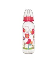 Bebedor 31302 Desenli Cam Biberon 250 Ml - Kırmızı Renkli Uğur Böceği