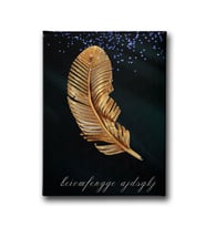 Golden Canvas Tablo MİND665