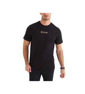 Columbia Cs0309 Csc M Ripples Mini Ss Tee Erkek Günlük Tişört 9120511010 Siyah