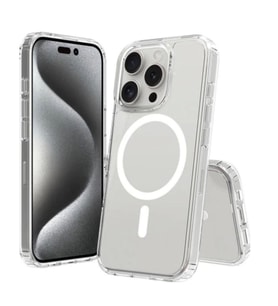 iPhone 17 Pro Uyumlu Şeffaf MagSafe Koruyucu Kılıf