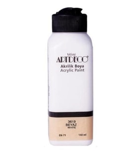 Artdeco Akrilik Boya 140 ml Beyaz