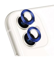 Microsonic Apple iPhone 11 Tekli Kamera Lens Koruma Camı Lacivert
