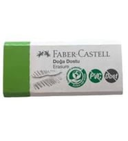 FABER CASTELL DOĞA DOSTU DUST-FREE PVC-FREE YEŞİL SİLGİ