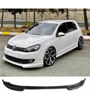 Vw Golf 6 Rieger Ön Ek Karlık Abs Plastik Mat Siyah 2008 2009 2010 2011 2012 karlık+bodykit+ek