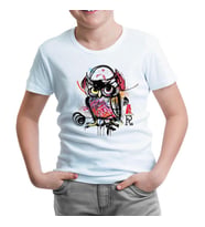 All Owl - Baykuş Beyaz Çocuk Tshirt