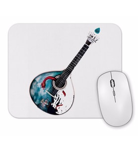 Guitarra Portuguesa Gitar Mouse Pad
