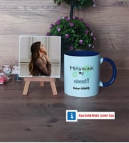 Mekatronik Mühendisi Fotoğraflı Dekoratif Taş, Kupa Bardak Beyaz Hediye (Model 3)