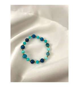 Kadın - Şık Tasarım Jade Doğal Taşlı Elegant Padore Bileklik  Handmade