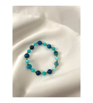 Kadın - Şık Tasarım Jade Doğal Taşlı Elegant Padore Bileklik  Handmade