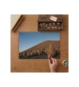 Nemrut Dağı Tasarımı 240 parça Ahşap Puzzle Ahşap Kutuda MP02141