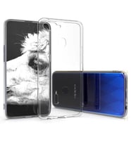 Oppo AX7 Kılıf Şeffaf Silikon Hibrit Case (Renksiz)