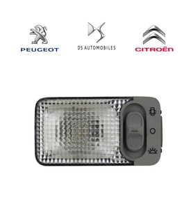 Citroen C3 Tavan İç Aydınlatma Lambası Gri Orijinal Psa
