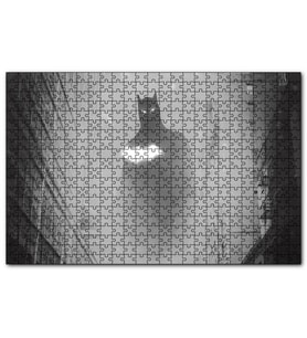 Cakapuzzle Batman Bloklar Arasında Monochrome Artwork  Puzzle Yapboz MDF (Ahşap) (120 Parça)