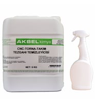 AKBEL CNC-TORNA-TAKIM TEZGAHI TEMİZLEYİCİSİ 5 KG (Beyaz)