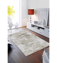 Yeşil Sade Desensiz Kaymaz Tabanlı Dekoratif Halı MA009 - 100 x 160 cm