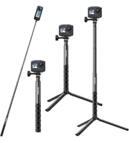 120cm Selfie Stick Tripod Uzatılabilir Eylem Kamera Dağı