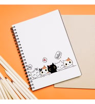 Kedi  Tasarımlı Defter