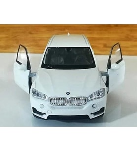 Oyuncak Metal Model Araba 1/36 Çek Bırak Beyaz Bmw X5