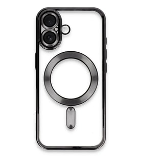 Newface Apple iPhone 16 Kılıf Kross Magneticsafe Kapak - Siyah