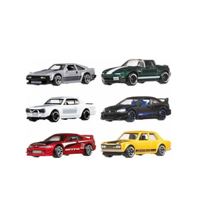 1:64 Hot Wheels Japon Temalı 6’lı Araba Seti JBY77