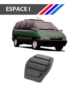OTOZET Renault Espace 1 Fren - Debriyaj Pedal Lastiği 2 Adetli Takım