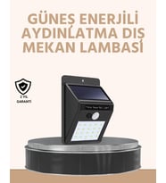 Enerji Tasarruflu Ve Otomatik Sensörlü Led Güneş Işığı – Dış Mekan Uyumlu