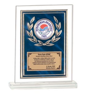 ODAK KUPA - Cam Plaketler - CM-092 A - 18x21 cm