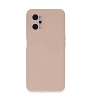 Realme 9i 4g Kılıf Nano İçi Kadife Silikon - Pudra