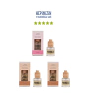 Çiçeksi + 2x Odunsu Araç Parfümü 8 ml (Standart)