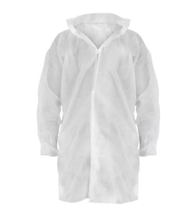500 Adet Tek Kullanımlık Ziyaretçi Önlüğü Kullan At Önlük 20 Gr Nonwoven Spunbond Kumaş
