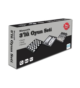 Ca Games Norm Mıktanıslı 3'Lü Oyun Seti CA.10002