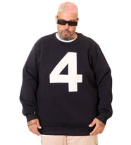 Mode XL Battal Beden Bis Yaka Sweat 4 U25809