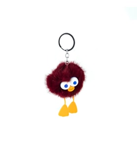 Anahtarlık Pelüş Şaşkın Surat Emoji Anahtarlık