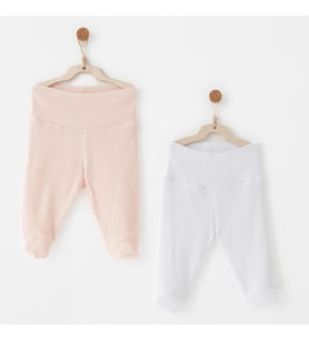 Andywawa Ac26764 Special Modal 2li Pantolon Pink White