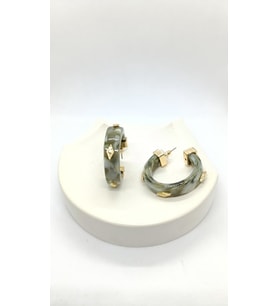 Verdant Charm – Yeşil Cazibe Küpe