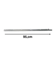 Honda Accord 2008-2012 Dış Ön Sağ Cam Sıyırıcı Fitil Çıtası (Nikelaj)