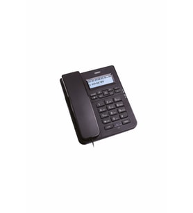 Tm145 Siyah Kulaklıklı Ekranlı Masa Üstü Telefon