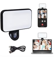 Telefon ve Bilgisayar Uyumlu Şarjlı Selfie Işığı (3 Farklı Renk Modu)