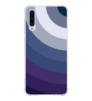 Samsung Galaxy A50s  Köşe Korumalı Antişok Kapak Renk Cümbüşü Tasarımlı  Silikon Kılıf (Şeffaf)