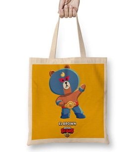 Brawl Stars El Brown Bez Çanta Uzun Saplı