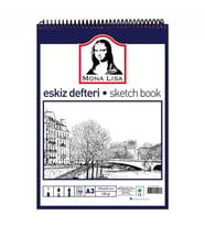 Mona Lisa Spiralli Eskiz Defteri A3 120 gr 50 Yaprak MN13-3