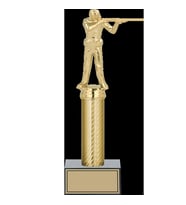 ODAK KUPA - Figürlü Kupalar - Atıcı Figürlü Kupalar FG-007 A - 30 cm