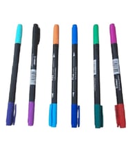 Mikro 2 Renkli Fıneliner 6Lı Keçeli Uçlu Kalem Zw 293A-300